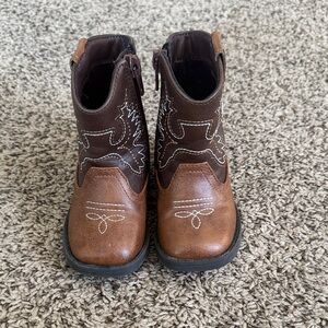 Wonder Nation Brown Kids Boots